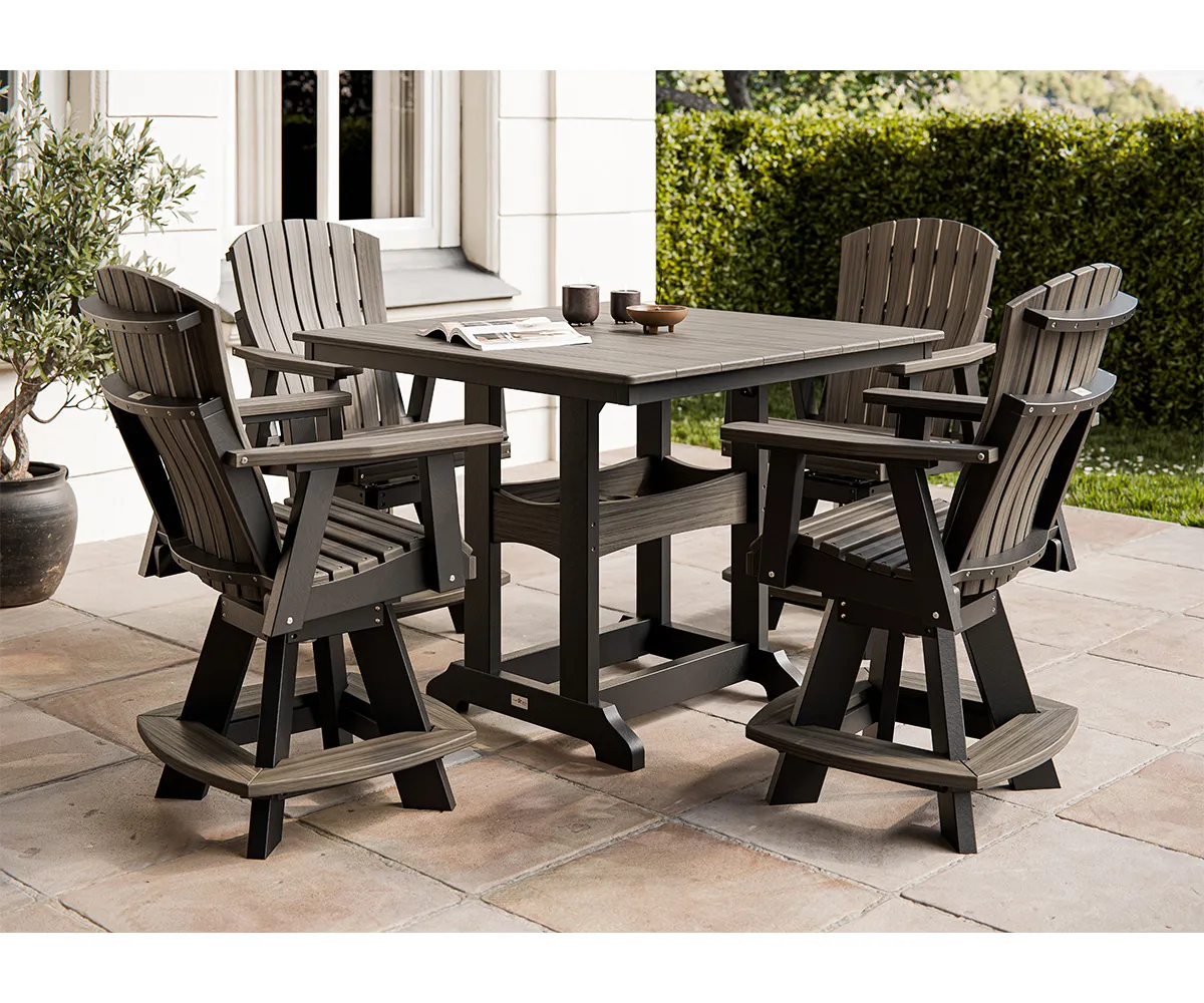 44" Square Classic Table Dining Collection - Counter Height - Image 2