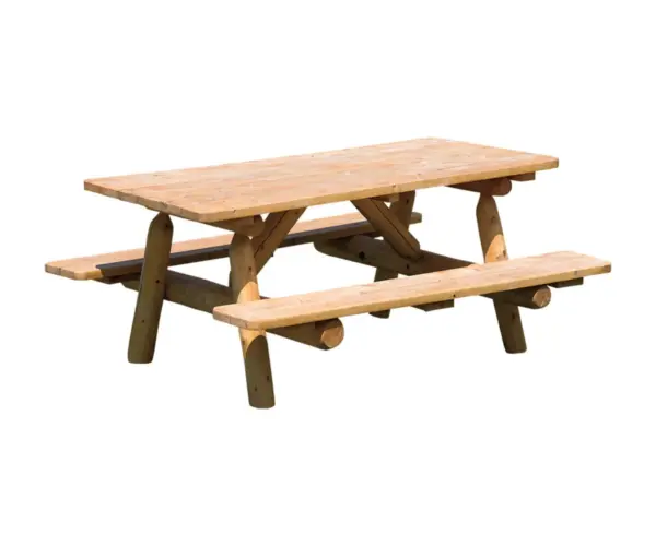 Picnic Table - Attached Benches